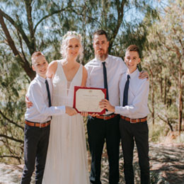Blue Mountains Weddings at Leuralla Amphitheatre